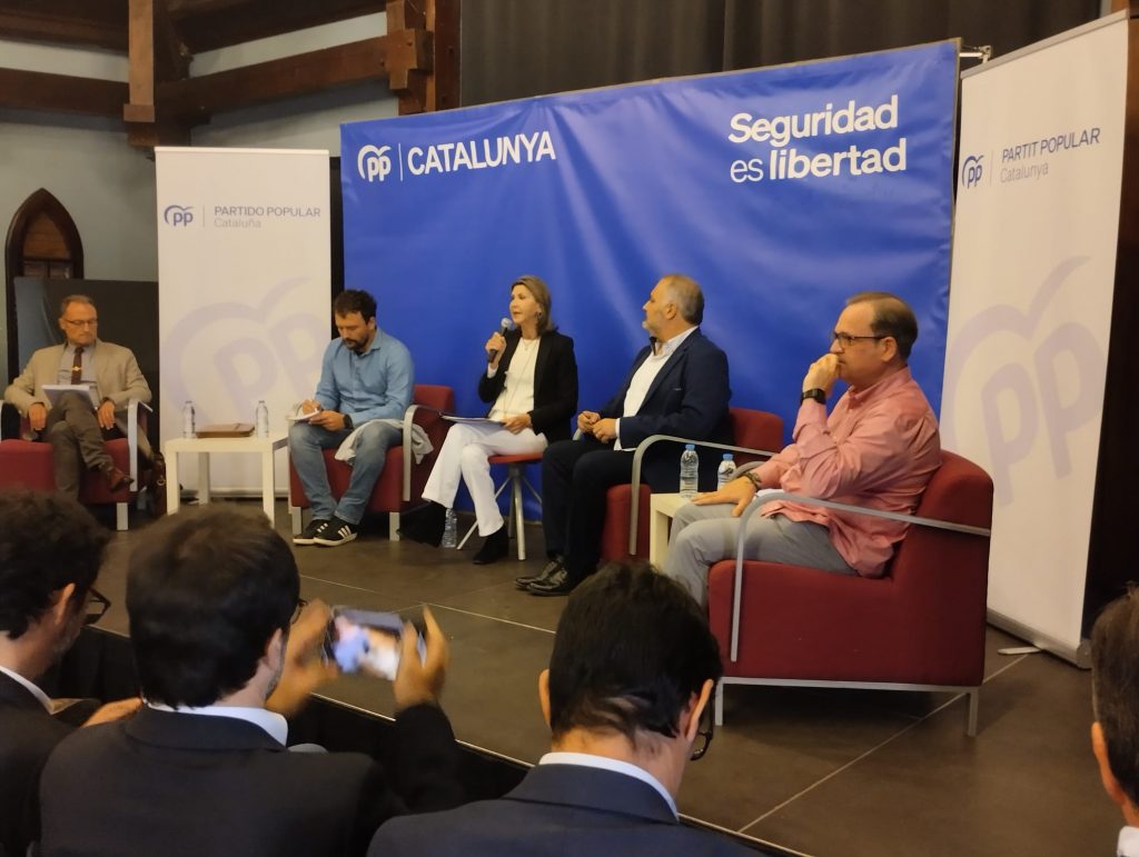 Participación de Politeia en la Jornada de Seguridad Ciudadana del PP de Cataluña