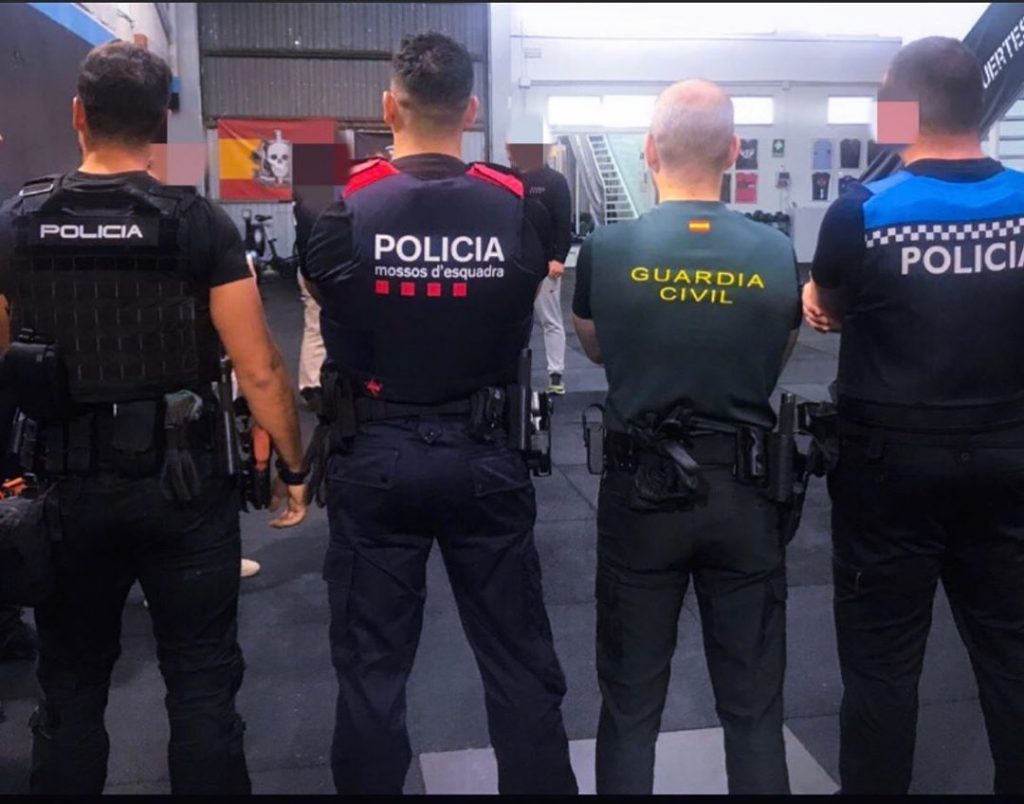 Así se distribuyen el total de 141.532 policías y guardias civiles en España por CCAA