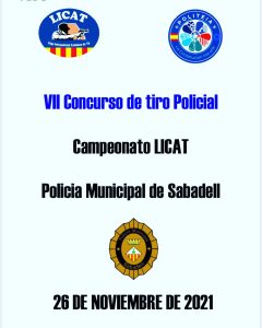 VII CONCURSO DE TIRO POLICIAL POLITEÍA-LICAT